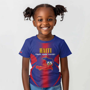 Afro-Haitians Pride Personalized Kid T shirt Neg Marron Haitian Heritage - African Pride