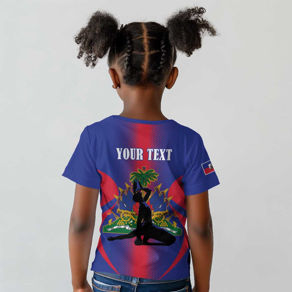 Afro-Haitians Pride Personalized Kid T shirt Neg Marron Haitian Heritage LT18