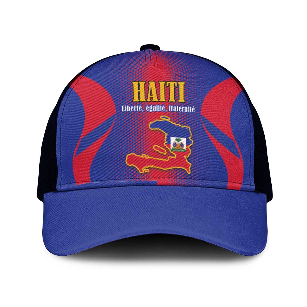 Afro-Haitians Pride Mesh Trucker Cap Neg Marron Haitian Heritage - African Pride