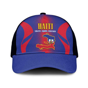 Afro-Haitians Pride Mesh Trucker Cap Neg Marron Haitian Heritage - African Pride