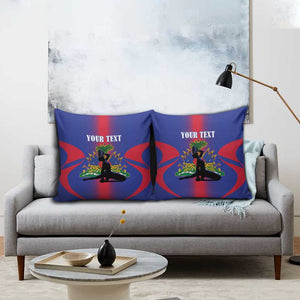 Afro-Haitians Pride Personalized Pillow Cover Neg Marron Haitian Heritage