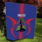 Afro-Haitians Pride Personalized Quilt Neg Marron Haitian Heritage - African Pride