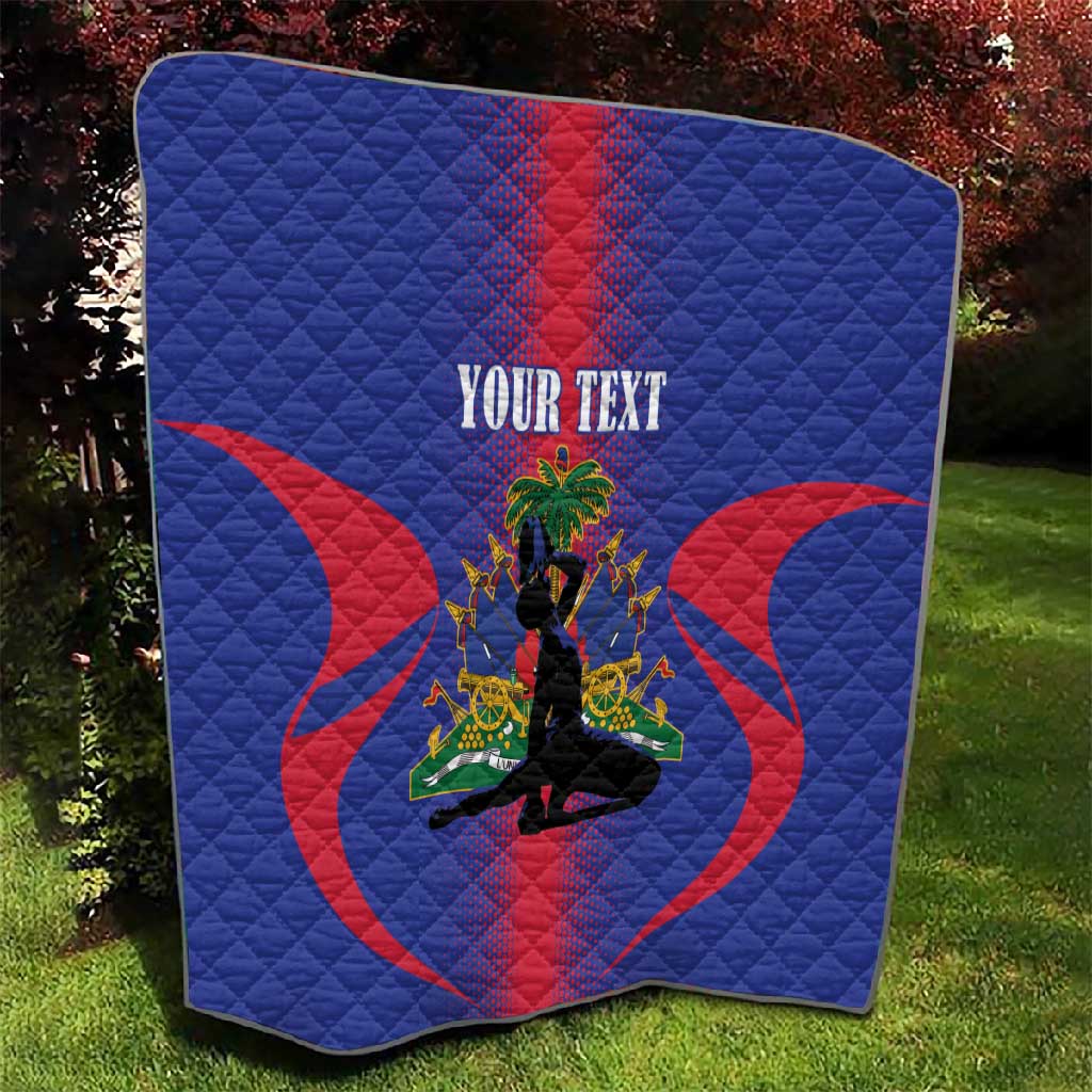 Afro-Haitians Pride Personalized Quilt Neg Marron Haitian Heritage - African Pride