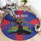 Afro-Haitians Pride Personalized Round Carpet Neg Marron Haitian Heritage - African Pride