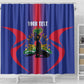 Afro-Haitians Pride Personalized Shower Curtain Neg Marron Haitian Heritage - African Pride