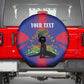 Afro-Haitians Pride Personalized Spare Tire Cover Neg Marron Haitian Heritage - African Pride