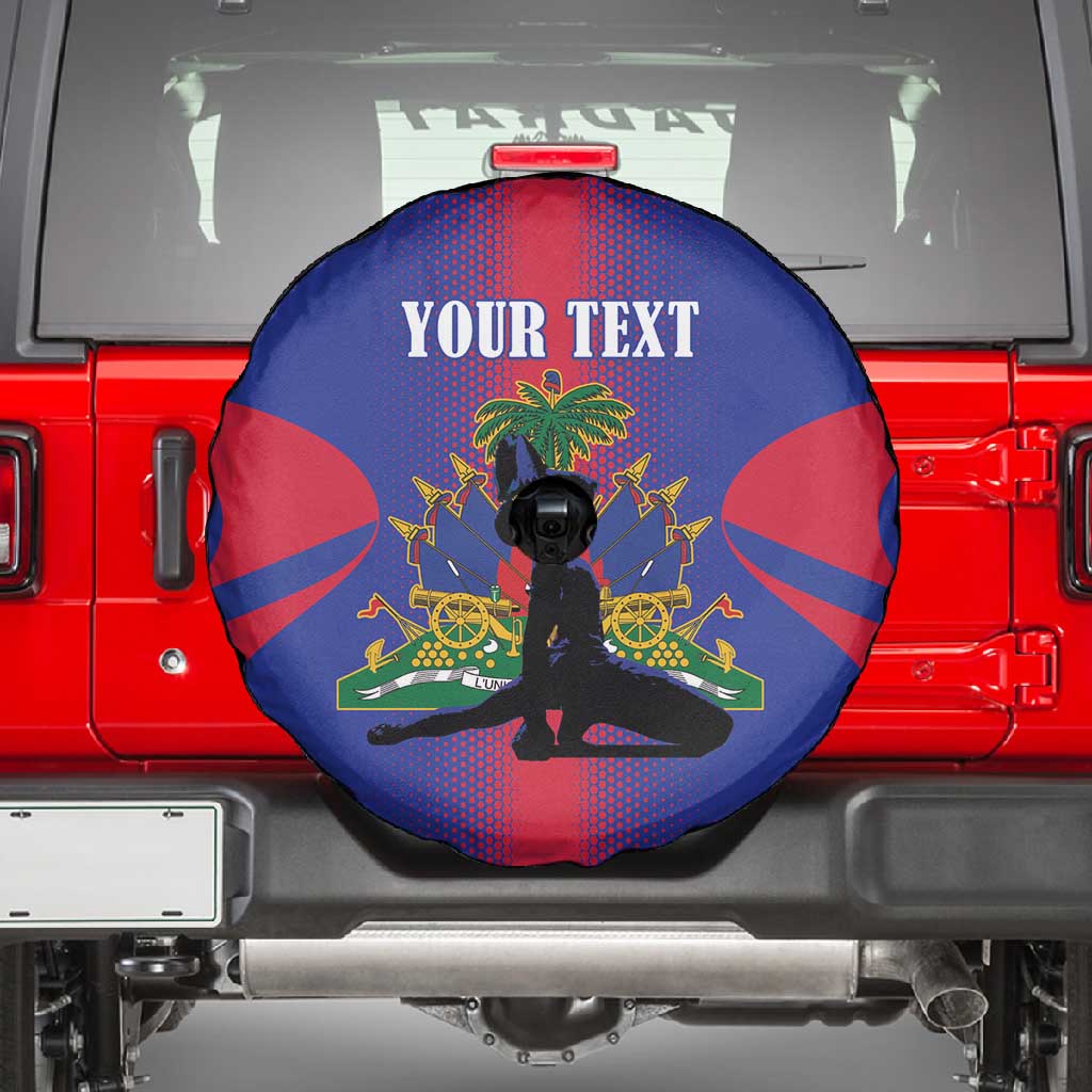 Afro-Haitians Pride Personalized Spare Tire Cover Neg Marron Haitian Heritage - African Pride