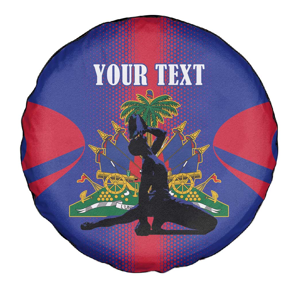 Afro-Haitians Pride Personalized Spare Tire Cover Neg Marron Haitian Heritage - African Pride