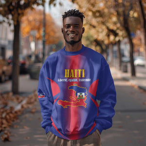 Afro-Haitians Pride Personalized Sweatshirt Neg Marron Haitian Heritage - African Pride