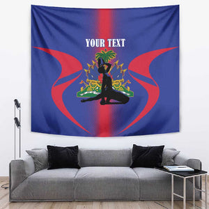 Afro-Haitians Pride Personalized Tapestry Neg Marron Haitian Heritage - African Pride