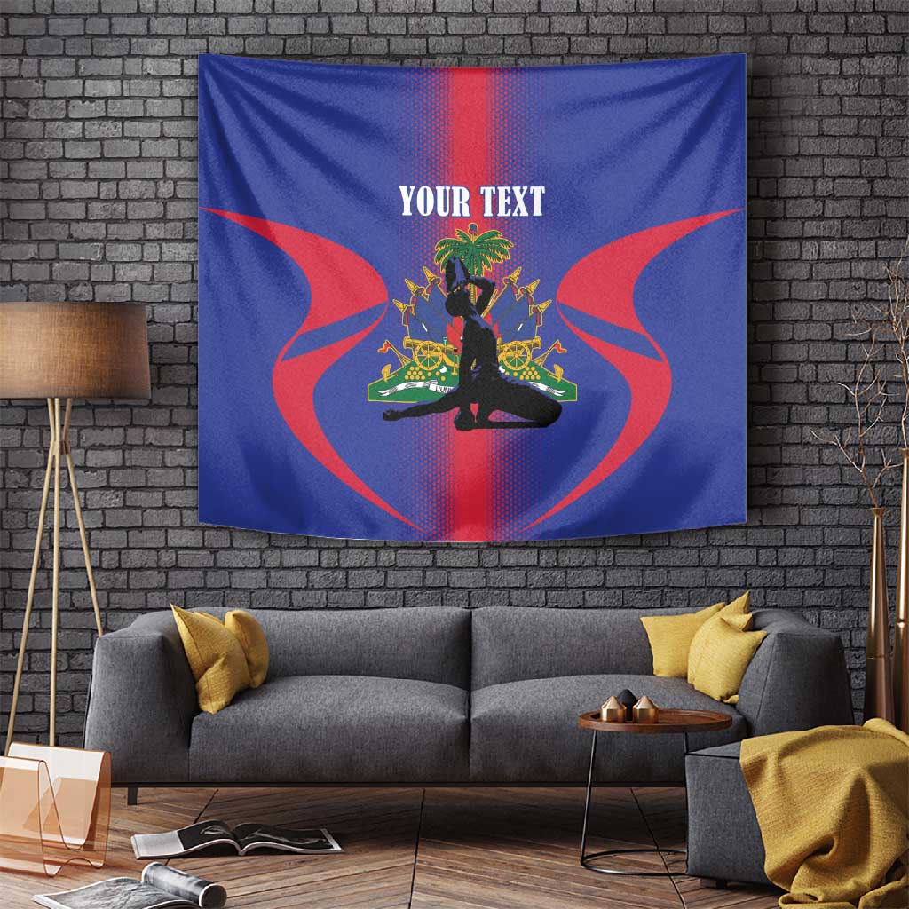 Afro-Haitians Pride Personalized Tapestry Neg Marron Haitian Heritage - African Pride
