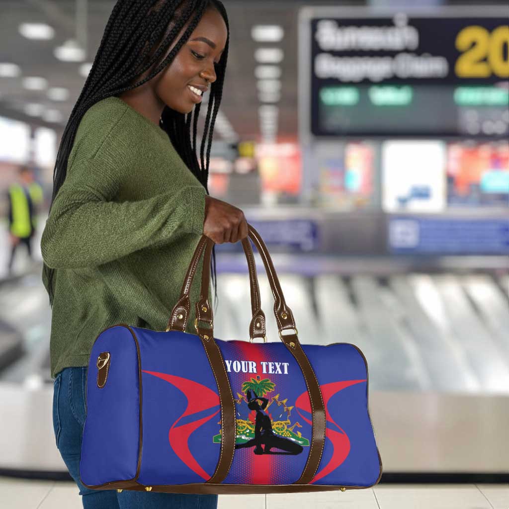 Afro-Haitians Pride Personalized Travel Bag Neg Marron Haitian Heritage