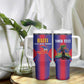 Afro-Haitians Pride Personalized Tumbler With Handle Neg Marron Haitian Heritage - African Pride