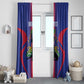 Afro-Haitians Pride Personalized Window Curtain Neg Marron Haitian Heritage - African Pride