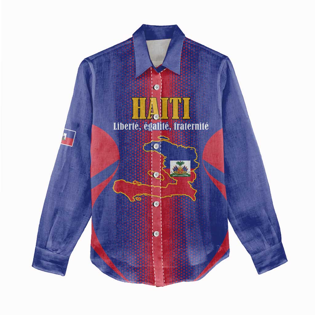 Afro-Haitians Pride Personalized Women Casual Shirt Neg Marron Haitian Heritage - African Pride