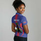 Afro-Haitians Pride Personalized Women Polo Shirt Neg Marron Haitian Heritage LT18