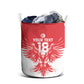 Custom Tunisia Football Laundry Basket Eagles of Carthage Spirit - African Pride