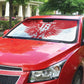 Custom Tunisia Football Auto Sun Shade Eagles of Carthage Spirit - African Pride