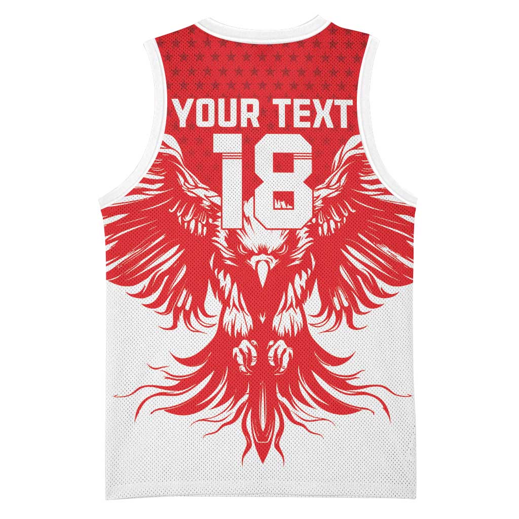 Custom Tunisia Football Basketball Jersey Eagles of Carthage Spirit - African Pride
