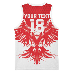 Custom Tunisia Football Basketball Jersey Eagles of Carthage Spirit - African Pride