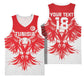 Custom Tunisia Football Basketball Jersey Eagles of Carthage Spirit - African Pride