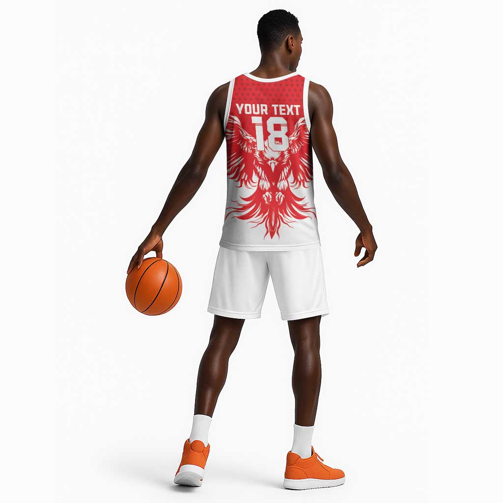 Custom Tunisia Football Basketball Jersey Eagles of Carthage Spirit - African Pride