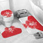 Custom Tunisia Football Bathroom Set Eagles of Carthage Spirit LT18