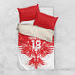 Custom Tunisia Football Bedding Set Eagles of Carthage Spirit - African Pride
