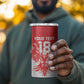 Custom Tunisia Football 4 in 1 Can Cooler Tumbler Eagles of Carthage Spirit - African Pride