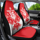 Custom Tunisia Football Car Seat Cover Eagles of Carthage Spirit - African Pride