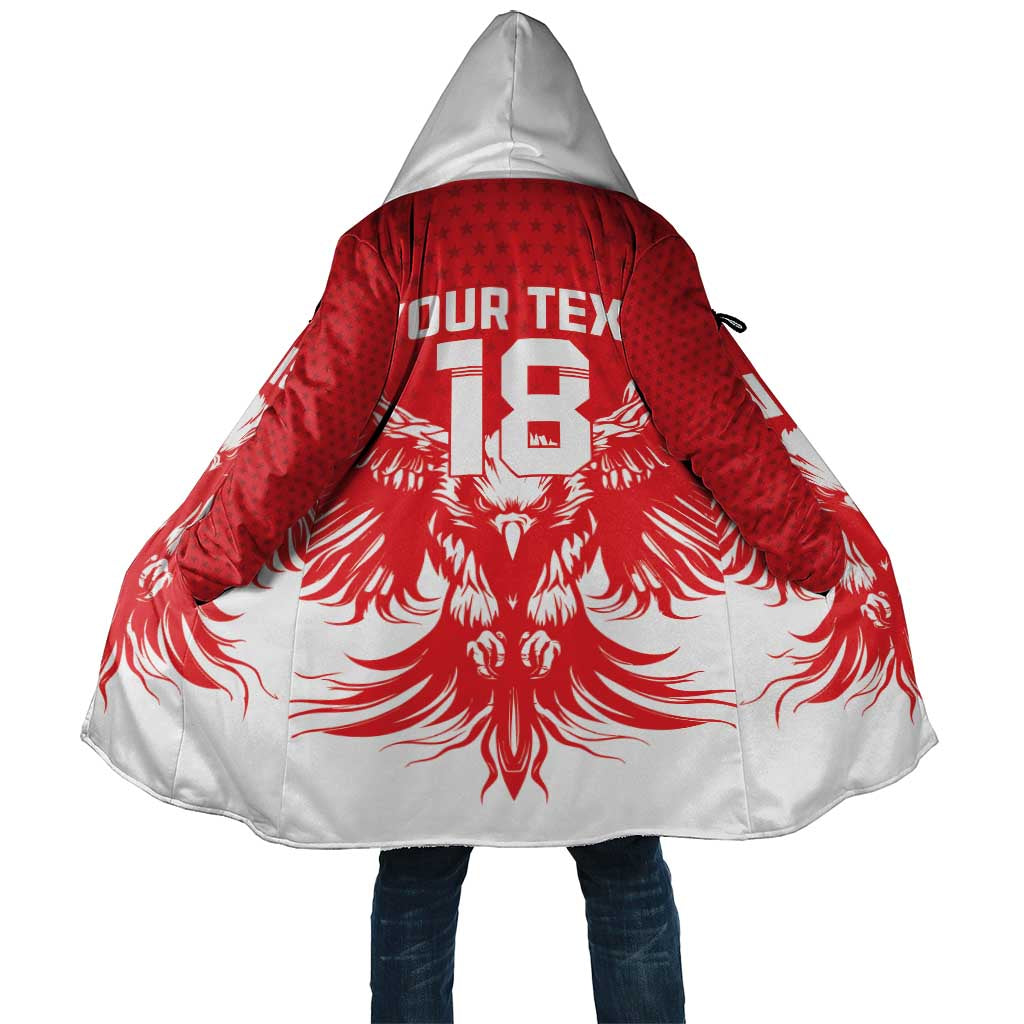 Custom Tunisia Football Cloak Eagles of Carthage Spirit - African Pride