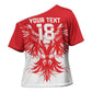 Custom Tunisia Football Cross Shoulder Shirt Eagles of Carthage Spirit - African Pride