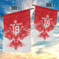 Custom Tunisia Football Garden Flag Eagles of Carthage Spirit - African Pride