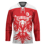 Custom Tunisia Football Hockey Jersey Eagles of Carthage Spirit - African Pride
