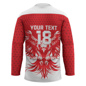 Custom Tunisia Football Hockey Jersey Eagles of Carthage Spirit - African Pride