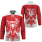 Custom Tunisia Football Hockey Jersey Eagles of Carthage Spirit - African Pride