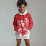 Custom Tunisia Football Hoodie Dress Eagles of Carthage Spirit - African Pride