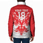 Custom Tunisia Football Padded Jacket Eagles of Carthage Spirit - African Pride