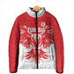Custom Tunisia Football Padded Jacket Eagles of Carthage Spirit - African Pride