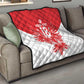 Custom Tunisia Football Quilt Eagles of Carthage Spirit - African Pride