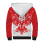 Custom Tunisia Football Sherpa Hoodie Eagles of Carthage Spirit - African Pride