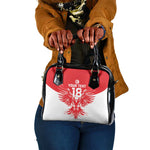 Custom Tunisia Football Shoulder Handbag Eagles of Carthage Spirit - African Pride