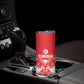 Custom Tunisia Football Skinny Tumbler Eagles of Carthage Spirit - African Pride