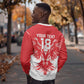 Custom Tunisia Football Sweatshirt Eagles of Carthage Spirit - African Pride