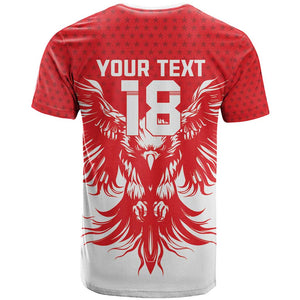 Custom Tunisia Football T shirt Eagles of Carthage Spirit - African Pride