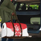 Custom Tunisia Football Travel Bag Eagles of Carthage Spirit - African Pride