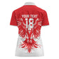 Custom Tunisia Football Women Polo Shirt Eagles of Carthage Spirit - African Pride