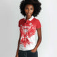 Custom Tunisia Football Women Polo Shirt Eagles of Carthage Spirit - African Pride