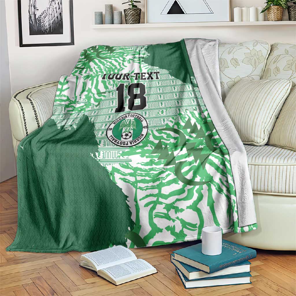Custom Nigeria Fooball Blanket Super Eagles National Pride