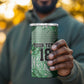 Custom Nigeria Fooball 4 in 1 Can Cooler Tumbler Super Eagles National Pride
